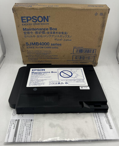 EPSON GENUINE SJMB4000 SERIES INK MAINTENANCE BOX FOR CW-C4000 SERIES
