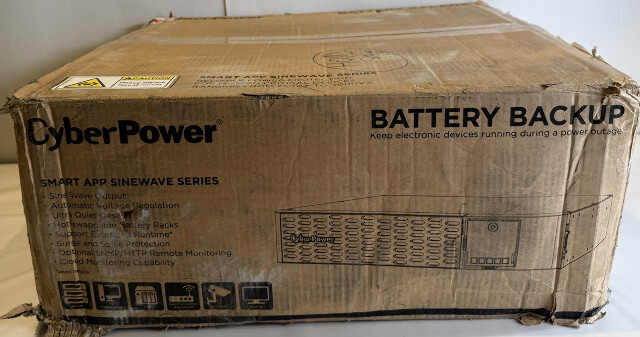 CYBERPOWER PR1500RTXL2UC 1500VA SMART APP SINEWAVE BLACK RACK/TOWER UPS SYSTEM
