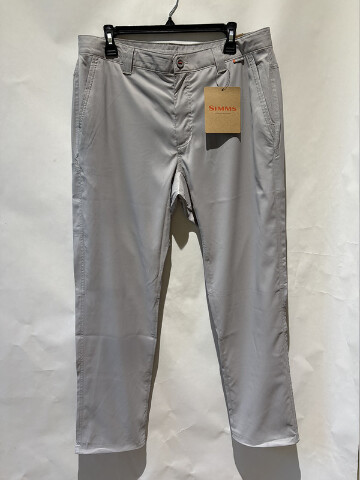 SIMMS MENS SUPERLIGHT FISHING PANTS IN SHALE 14334-036-30R 30WX32L NWT