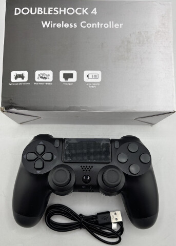 DOUBLESHOCK 4 WIRELESS CONTROLLER BLACK GYROSCOPE AND DUAL MOTOR