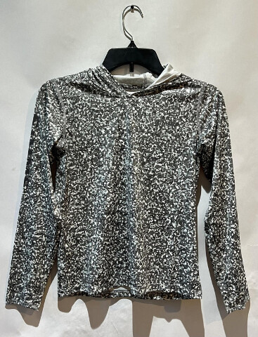 SIMMS K'S KIDS SOLAR TECH HOODY IN PEBBLE STEEL 12895-1323-20 SIZE S SMALL NWT