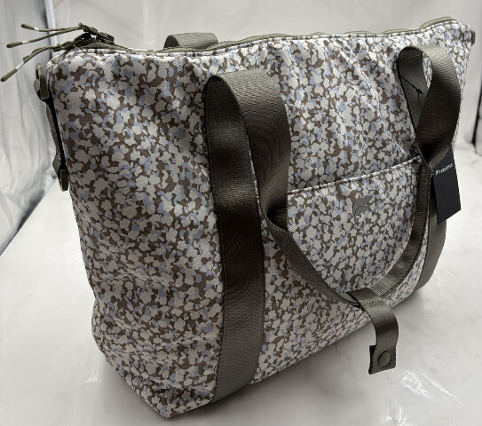 FABLETICS THE EVERYDAY TOTE LPN0475067454 MADE WATER REPELLENT SEAGRASS DITSY