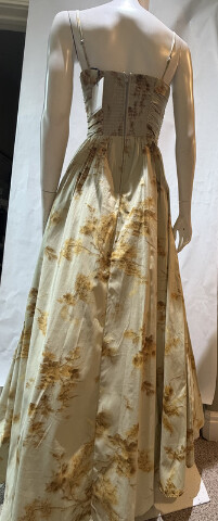 REFORMATION WOMEN'S KASTORIA DRESS IN GOLDEN HOUR 1310183GDU006 SZ 6