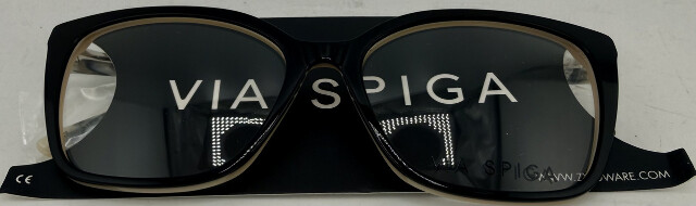 VIA SPIGA LUDOVICA 500 55-16-140 WOMENS BLACK EYEGLASSES FRAMES