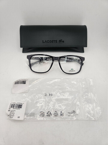 LACOSTE L2974N 001 BLACK 56-17-145 MEN'S EYEGLASSES