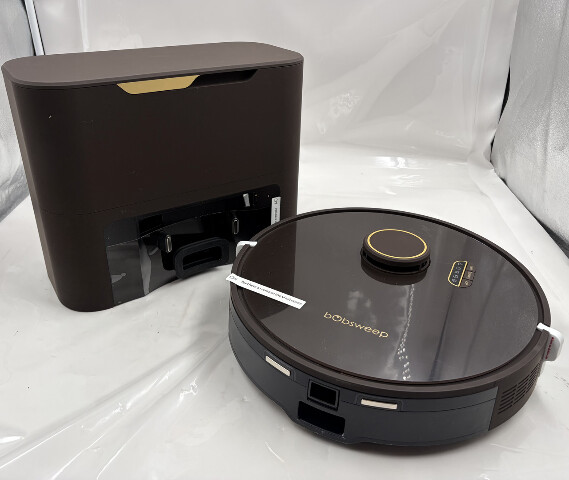 ORB-I BOBSWEEP PET24-7-313 ROBOTIC VACUUM CLEANER W CHARGING STATION CHOCOLATE