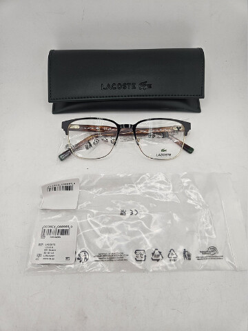 LACOSTE L2304N 001 BLACK 53-18-145 MEN'S EYEGLASSES