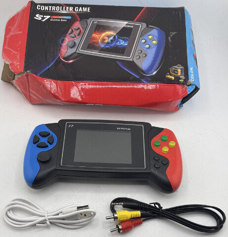 GAME BOX S7 DIGITAL GAME PLAYER CONTROLLER GAME 620 CLASSIC GAMES BLUE/BLACK/RED