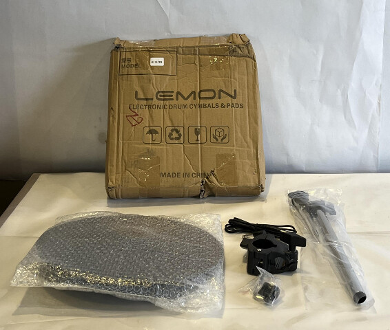 LEMON DRUM TRIPLE ZONE CRASH / RIDE CYMBAL PAD LE-13CR3 13" WITH CHOKE