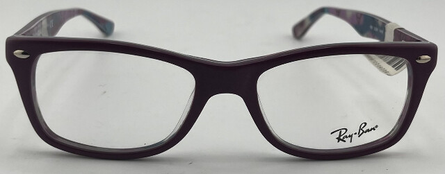 RAY BAN 5228 GLASSES PURPLE FRAMES 50-18-140 WOMENS EYEGLASSES