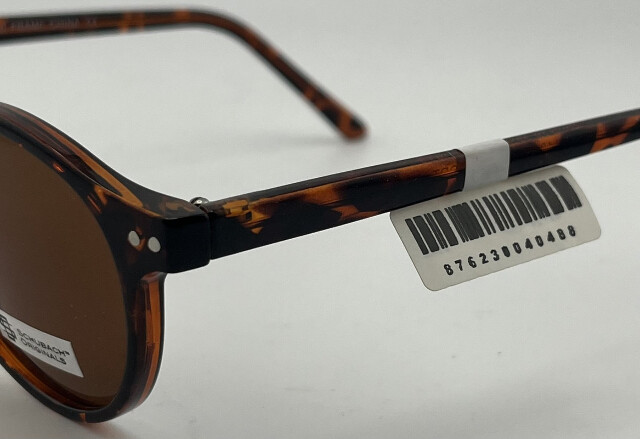 SCHUBACH ORIGINALS SUN 10 GLASSES TORTOISE FRAMES 48-20-140  display picture 1
