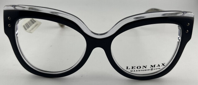 LEON MAX 6023 GLASSES 021 BLACK FRAMES 53-16-140 WOMENS EYEGLASSES
