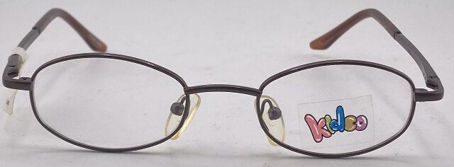 KIDCO ZIMCO LAGOON GLASSES BROWN FRAMES 41-19-125 KIDS EYEGLASSES
