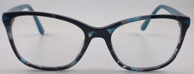 GUESS GU2673-3 GLASSES BLUE BLACK FRAMES 53-17-140 WOMENS EYEGLASSES