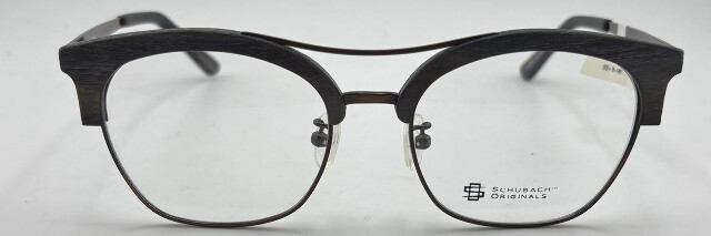 SCHUBACH ORIGINALS FT5364 GLASSES WOOD FRAMES 53-18-145 MENS EYEGLASSES