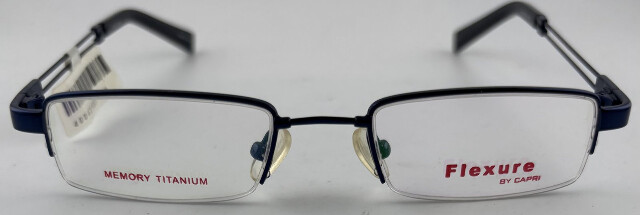 CAPRI FX23 GLASSES BLUE INK FRAMES 46-19-130 UNISEX EYEGLASSES