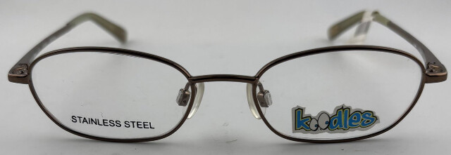 KOODLES K RAD GLASSES BROWN FRAMES 46-16-130 UNISEX EYEGLASSES