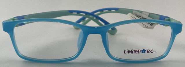 LIMITED TOO 3001 GLASSES C6 BLUE FRAMES 50-17-135 KIDS EYEGLASSES