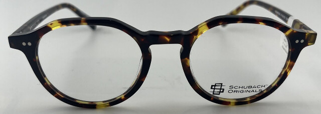 SCHUBACH ORIGINALS THOMPSON GLASSES TORTOISE FRAMES 47-19-150 UNISEX EYEGLASSES
