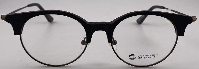 SCHUBACK ORIGINALS 5034 GLASSES C19 BROWN FRAMES 49-19-145 UNISEX EYEGLASSES
