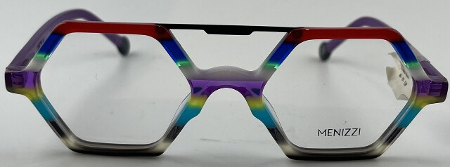 MENIZZI MK501 GLASSES 03 MULTI-COLORED FRAMES 46-19-130 UNISEX EYEGLASSES