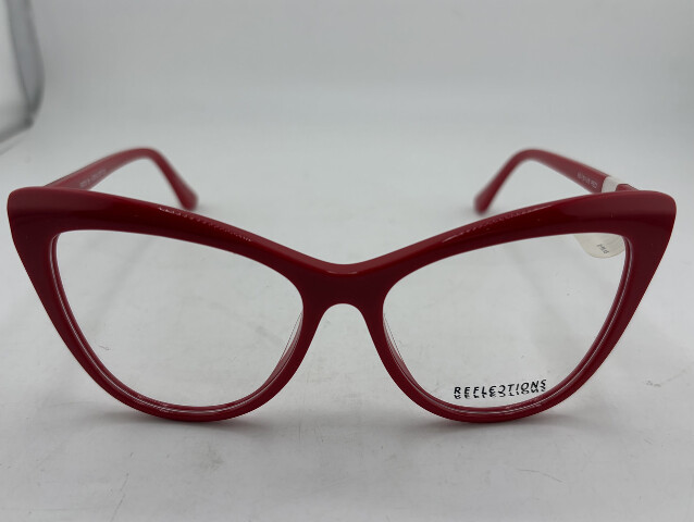 REFLECTIONS R805 RED 55-16-145 WOMEN'S RED CAT EYE EYEGLASSES
