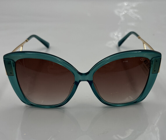 CHAMPION APONI CO2 TEAL GOLD 56-15-140 WOMEN'S POLARIZED SUNGLASSES