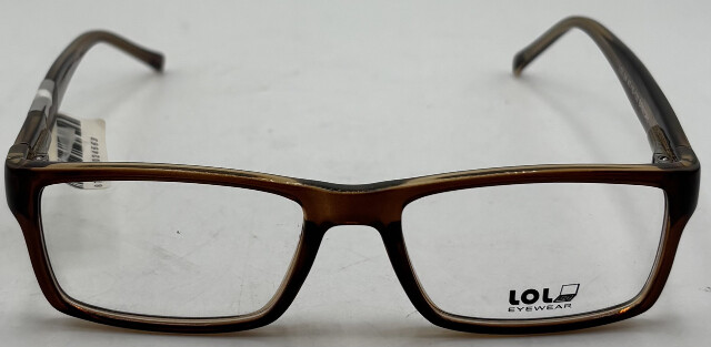 LOL EYEWEAR LOL-24 47-16-130 BROWN CRYSTAL UNISEX EYEGLASSES FRAMES