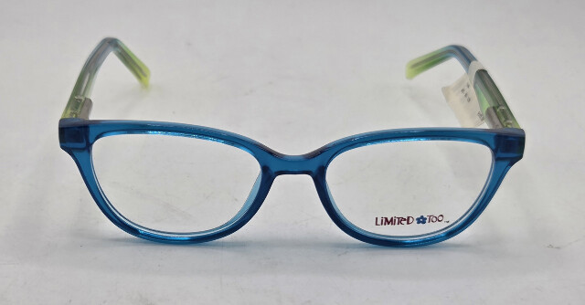 LIMITED TOO LT107 GLASSES TEAL FRAMES 45-16-125 WOMENS EYEGLASSES