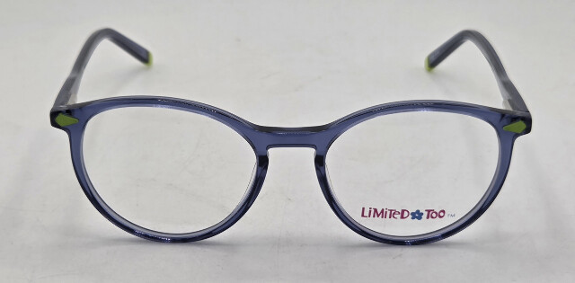 LIMITED TOO LT9042 GLASSES BLUE/YELLOW FRAMES 47-17-135 UNISEX EYEGLASSES