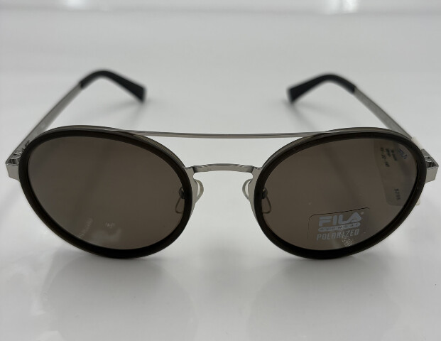 FILA SF8494 145 IN SOFT MATTE GRAY 52-22-145 MENS POLARIZED SUNGLASSES NEW