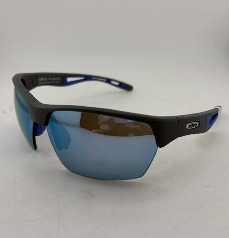 REVO JETT RE167 MEN'S GREY BLUE POLARIZED SUNGLASSES 68-10-130