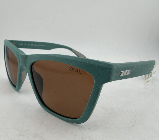 ZEAL CUMULUS 12684 FRAME COLOR LEAF LENSCOPPER 55-20-135 UNISEX PLRZD SUNGLASSES