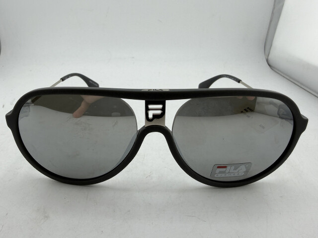 FILA EYEWEAR SF9363 GREY MIRROR 59-17-145 MEN'S POLARIZED SUNGLASSES