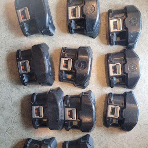 LOT OF 11 - SYMBOL MSR-TC7X-SNP1 SNAP ON MOBILE BARCODE COMPUTER SCANNERS