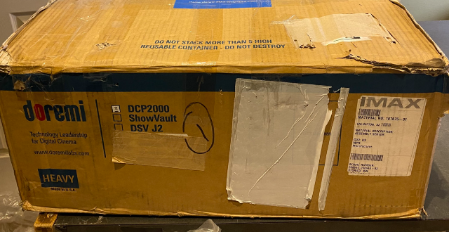 DOREMI DCP2000 IMAX CINEMA SERVER | eBay