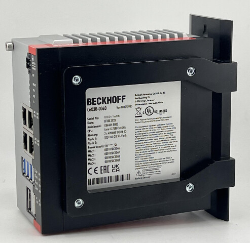 BECKHOFF ULTRA COMPACT INDUSTRIAL COMPUTER C6030-0060 PC MODULE