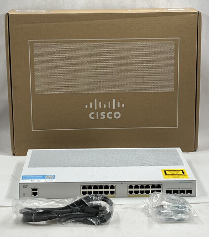 CISCO BUSINESS CBS250-24P-4G 24-PORT GIGABIT POE SMART SWITCH