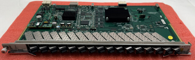 ZTE GTGH G VERSION K00 10160314 16 PORT GPON INTERFACE BOARD CARD