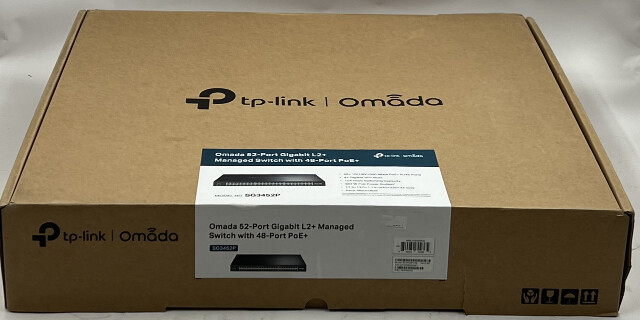 TP-LINK OMADA SG3452P UN JETSTREAM 52-PORT GIGABIT L2+ MANAGED POE+ SWITCH 384W