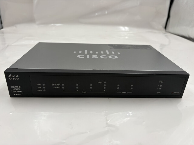 CISCO RV340 DUAL WAN WIDE AREA NETWORK GIGABIT VPN ROUTER RV340-K9-NA