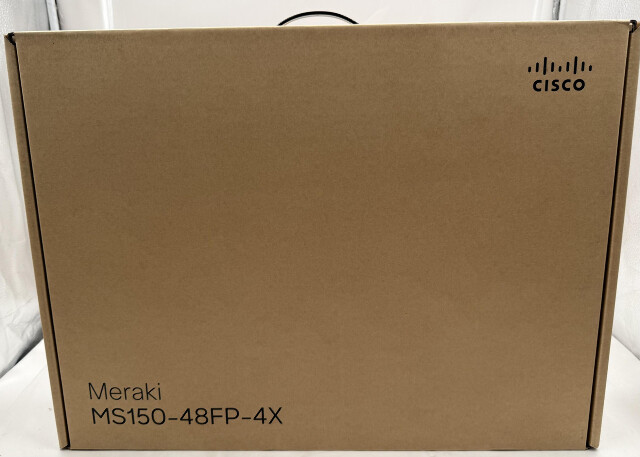 CISCO MERAKI MS150-48FP-4X 48-PORT POE MANAGED ETHERNET SWITCH - UNCLAIMED