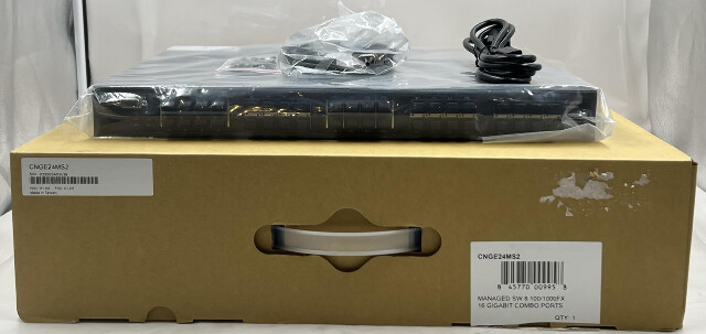 COMNET CNGE24MS2 24-PT 1000MBPS MANAGED ETHERNET SWITCH 8 100/1000FX 16 GB COMBO