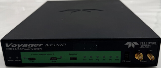 TELEDYNE LECROY VOYAGER M310P USB-TZA2-V07-X 926745-00 USB PROTOCOL ANALYZER