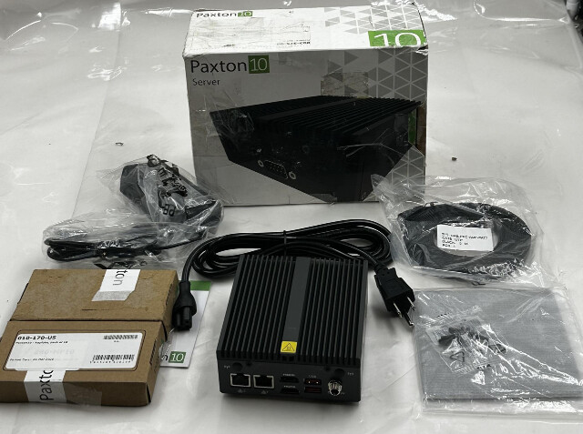 PAXTON10 SERVER 003-375 ACCESS CONTROL & VIDEO MANAGEMENT SERVER