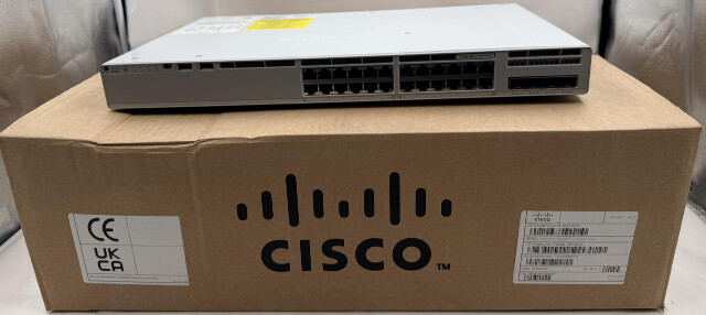 CISCO CATALYST 9200L C9200L-24P-4G-E 24-PORT POE+ 4X1G NETWORK ESSENTIALS SWITCH