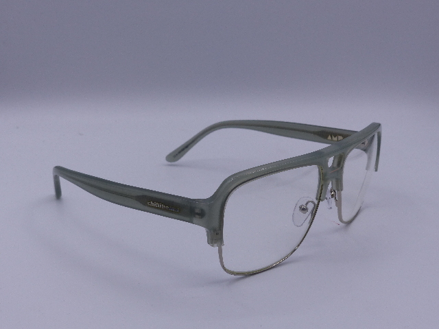 CHILLI BEANS AMUL MERDO PADRE CLEAR GLASSES LV AC.0160 4545 LIGHT GREEN FRAME