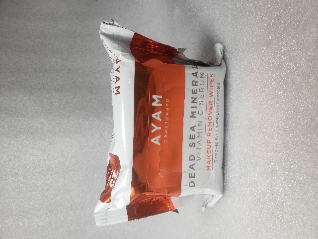 ayam dead sea mineral wipes