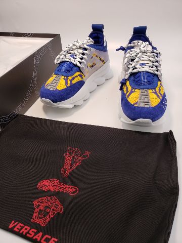 blue chain reaction shoes