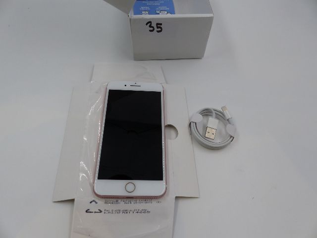 APPLE IPHONE 7 PLUS ROSE GOLD A1661 128GB FULL UNLOCK PHONE W/ CHARGING CORD